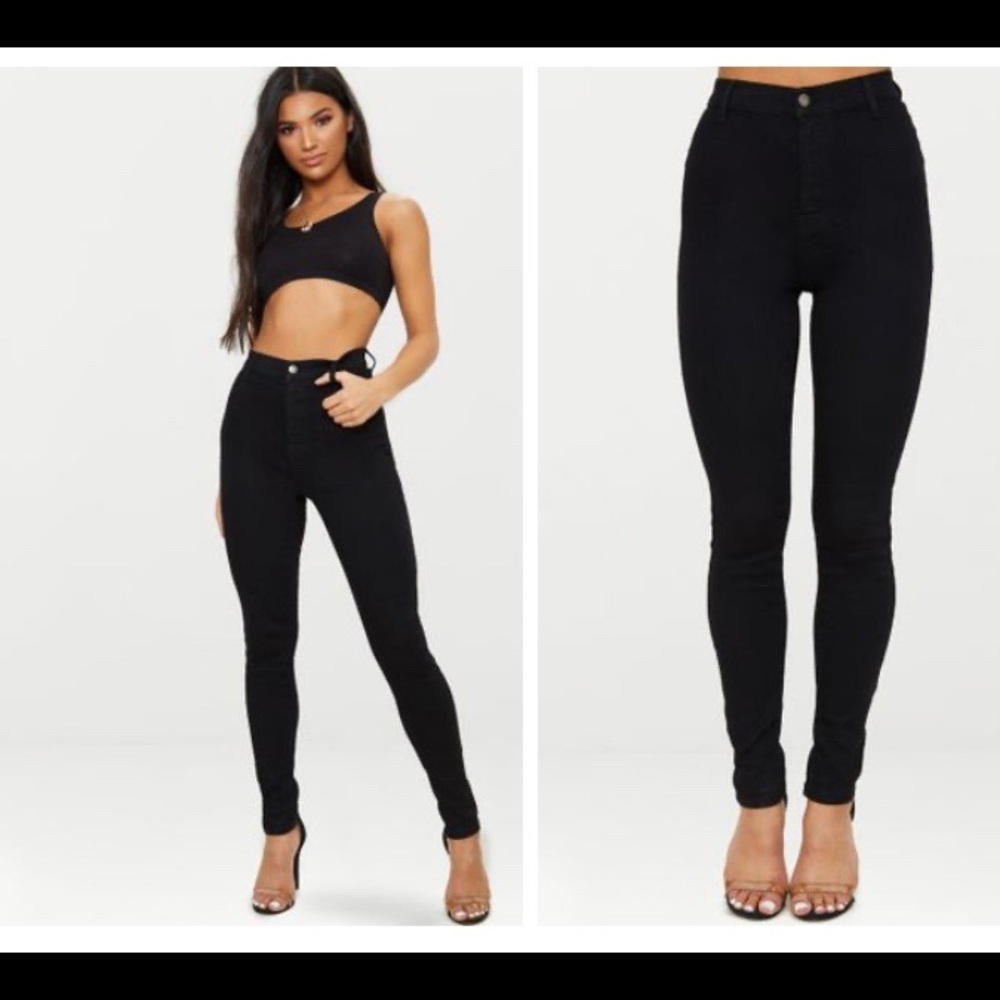 Black skinny jeans